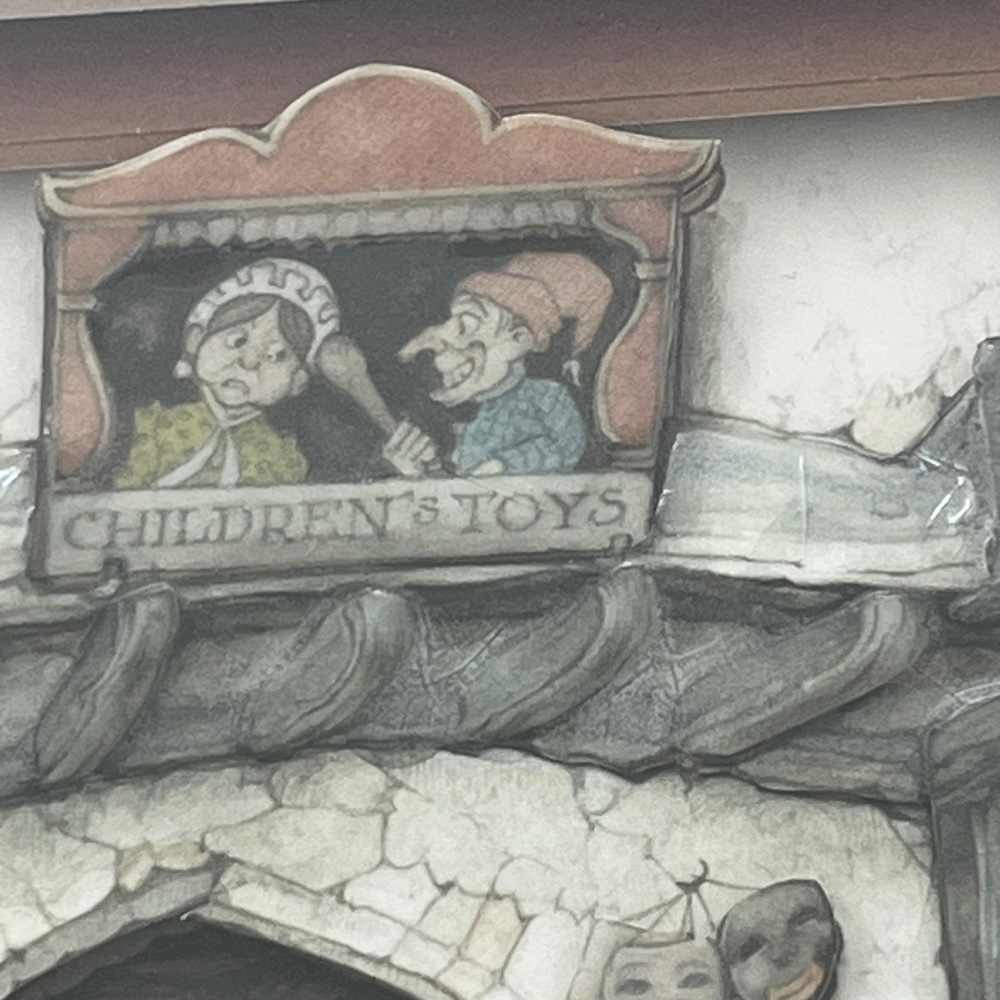 Anton Pieck Art Print in Wooden Frame - Picture 6 of 13